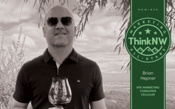 THINKNW MARKETING ALL-STAR PROFILE: BRIAN HEPNER, SENIOR VICE PRESIDENT OF MARKETING FOR CONSUMER CELLULAR