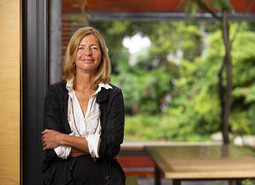 Dame Laura Lee, CEO of Maggie's cancer care charity for 23 years