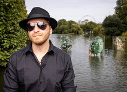 The National Lottery’s 30th birthday celebrations - Luis Gomez de Teran 'Game Changers' installation