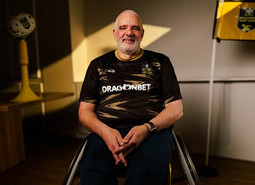 Head coach of the Wheelchair Rugby League, Stephen Jones