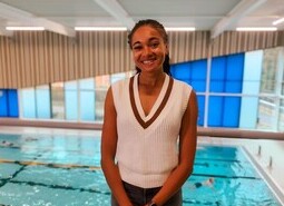 The first black woman to compete for Team GB at the Olympics in swimming and co-founder of the Black Swimming Association, Alice Dearing