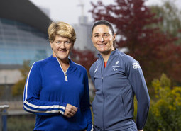 Clare Balding meets paralympian Dame Sarah Storey