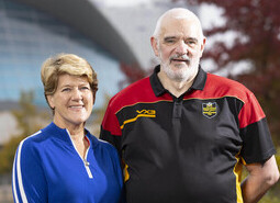 Clare Balding meets head coach of the Wheelchair Rugby League, Stephen Jones