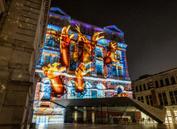  Preview of The National Lottery's 30th Birthday Arts & Film Game Changer Installation at the V&A
