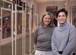 Alison Rashley, executive artistic director of Television Workshop (left) with actress, Vicky McClure 