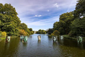 The National Lottery’s 30th birthday celebrations - Luis Gomez de Teran 'Game Changers' installation