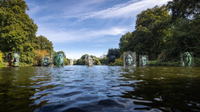 The National Lottery’s 30th birthday celebrations - Luis Gomez de Teran 'Game Changers' installation