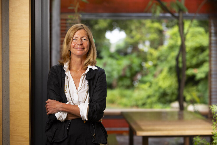 Dame Laura Lee, CEO of Maggie's cancer care charity for 23 years