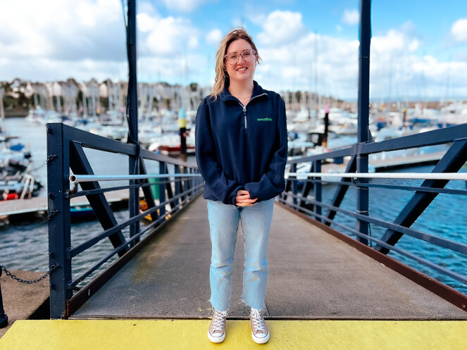 Heidi McIlvenny, project leader for Ulster Wildlife's Sea Deep initiative until June 2022