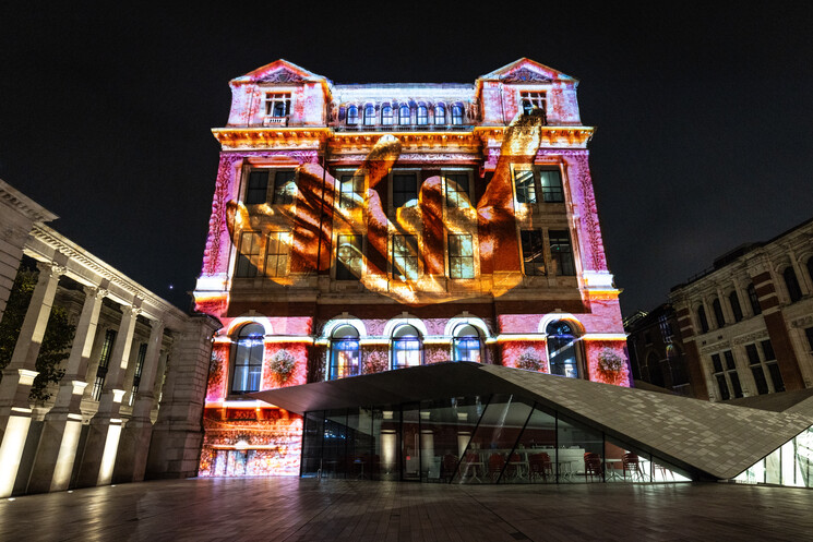  Preview of The National Lottery's 30th Birthday Arts & Film Game Changer Installation at the V&A