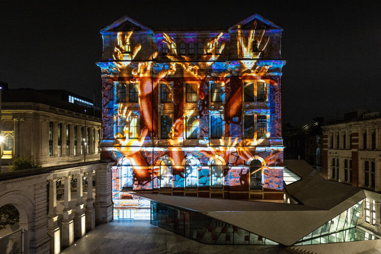  Preview of The National Lottery's 30th Birthday Arts & Film Game Changer Installation at the V&A