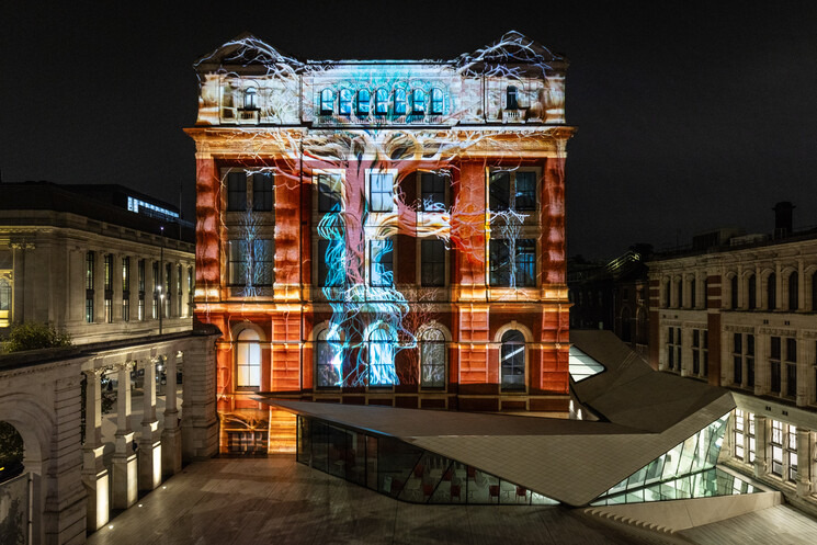 Preview of The National Lottery's 30th Birthday Arts & Film Game Changer Installation at the V&A
