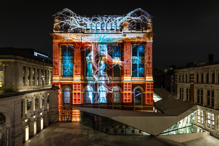  Preview of The National Lottery's 30th Birthday Arts & Film Game Changer Installation at the V&A
