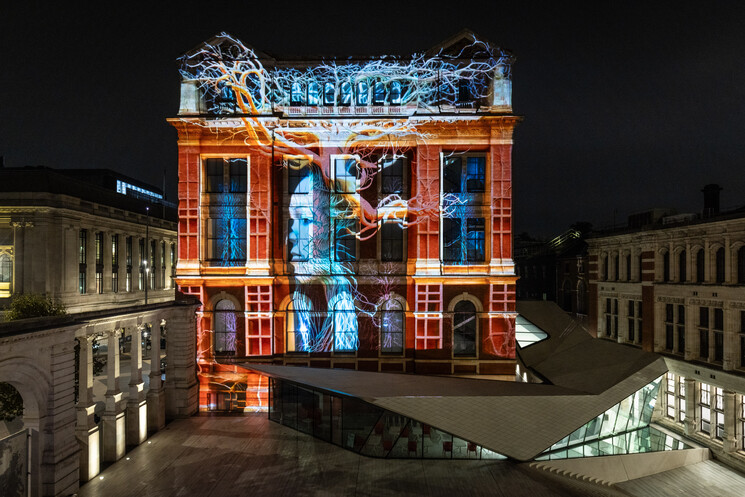  Preview of The National Lottery's 30th Birthday Arts & Film Game Changer Installation at the V&A
