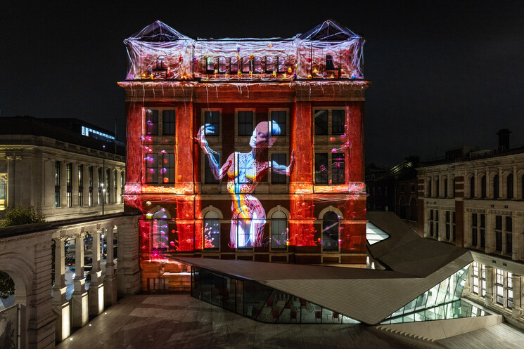  Preview of The National Lottery's 30th Birthday Arts & Film Game Changer Installation at the V&A