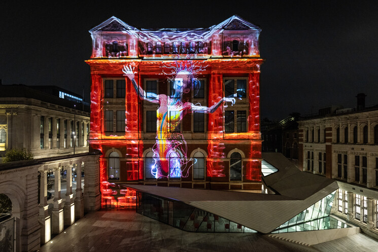  Preview of The National Lottery's 30th Birthday Arts & Film Game Changer Installation at the V&A