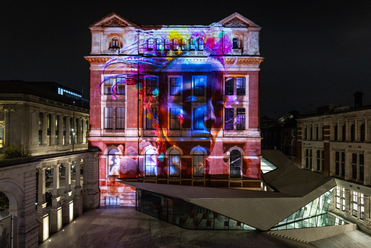  Preview of The National Lottery's 30th Birthday Arts & Film Game Changer Installation at the V&A