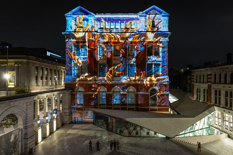  Preview of The National Lottery's 30th Birthday Arts & Film Game Changer Installation at the V&A