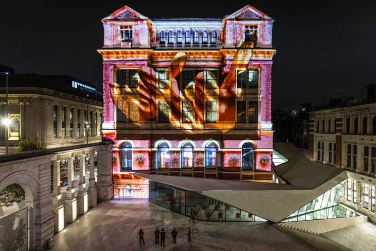  Preview of The National Lottery's 30th Birthday Arts & Film Game Changer Installation at the V&A