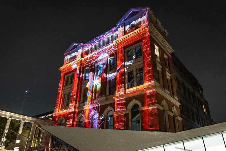  Preview of The National Lottery's 30th Birthday Arts & Film Game Changer Installation at the V&A