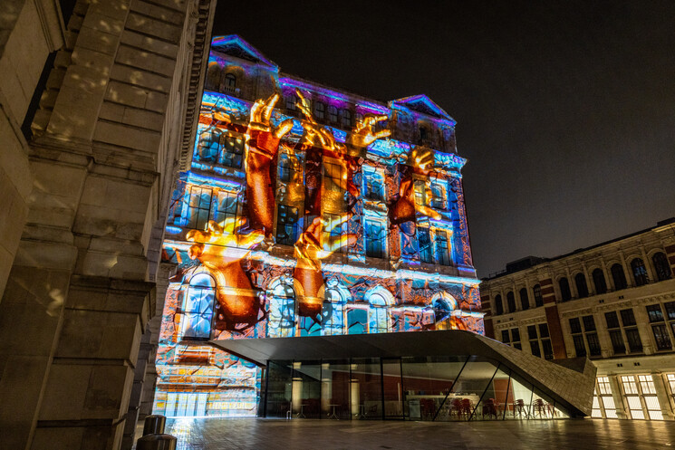  Preview of The National Lottery's 30th Birthday Arts & Film Game Changer Installation at the V&A