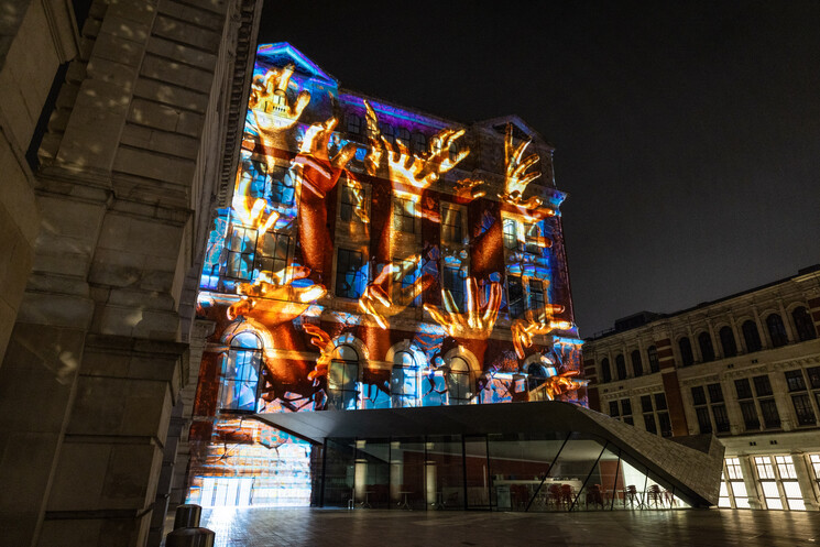  Preview of The National Lottery's 30th Birthday Arts & Film Game Changer Installation at the V&A