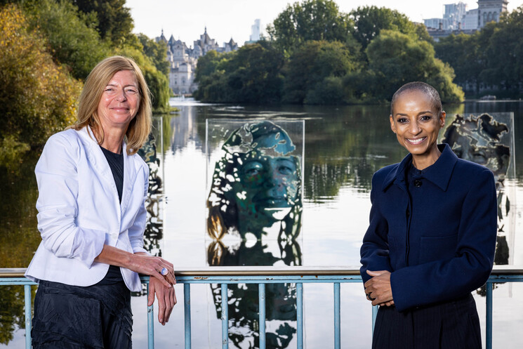 The National Lottery’s 30th birthday celebrations - Luis Gomez de Teran 'Game Changers' installation