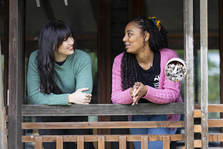 Daisy Lowe meets heritage ‘Game Changer ‘ and Project Officer with the London Wildlife Trust, Chantelle Lindsay