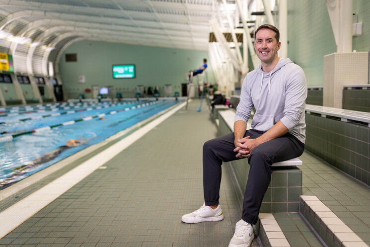 Olympic swimming coach, Steven Tigg