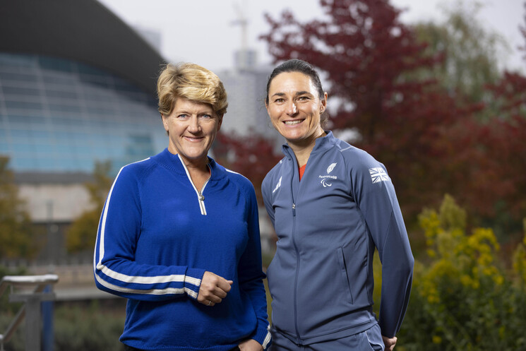 Clare Balding meets paralympian Dame Sarah Storey