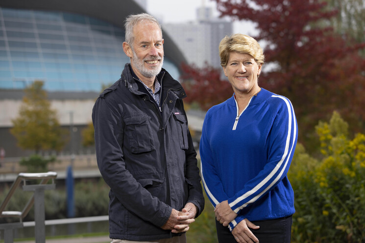 Clare Balding meets parkrun founder Paul Sinton-Hewitt CBE