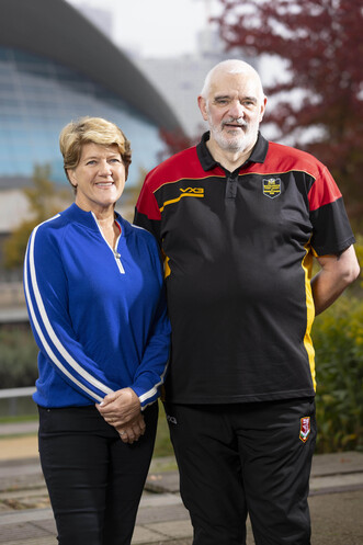 Clare Balding meets head coach of the Wheelchair Rugby League, Stephen Jones