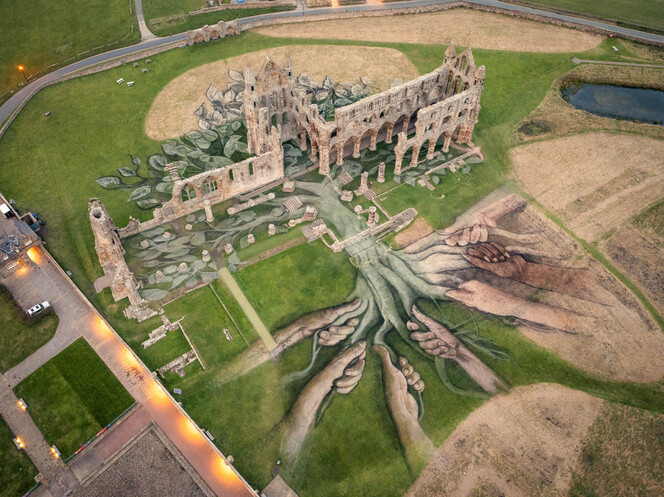 Heritage Tree, Whitby Abbey - Aerial Views