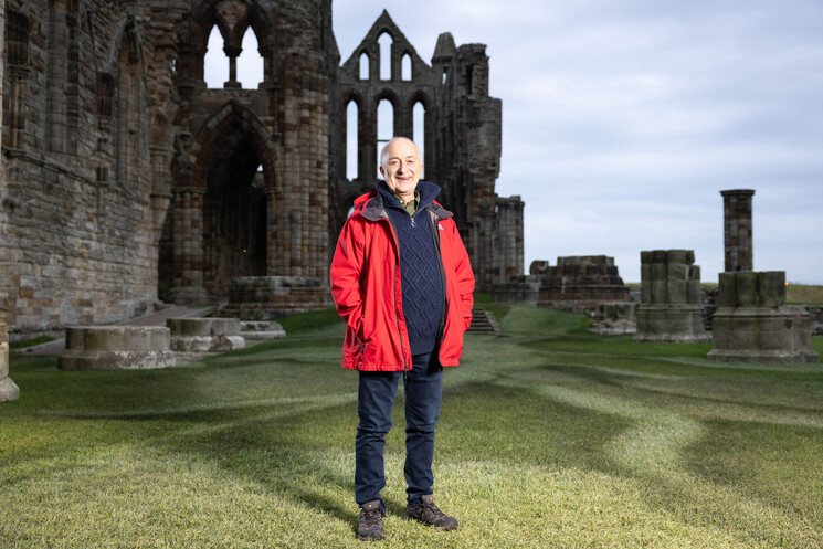 Sir Tony Robinson at the Heritage Tree